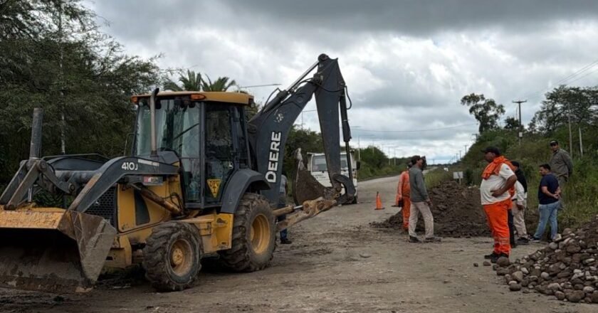 Se intensifican los trabajos para optimizar las rutas provinciales.