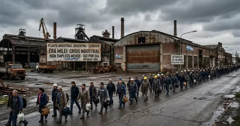 Sector industrial en crisis: crecen los planes de despidos y reducción de turnos.