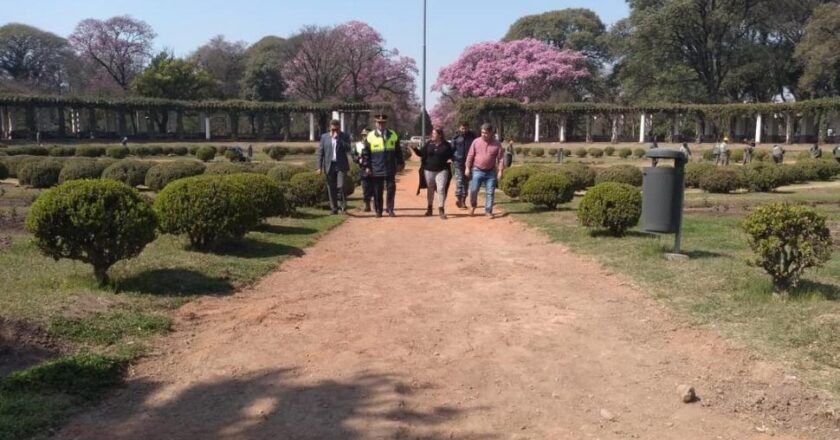Comenzaron los trabajos para renovar el histórico Rosedal del Parque