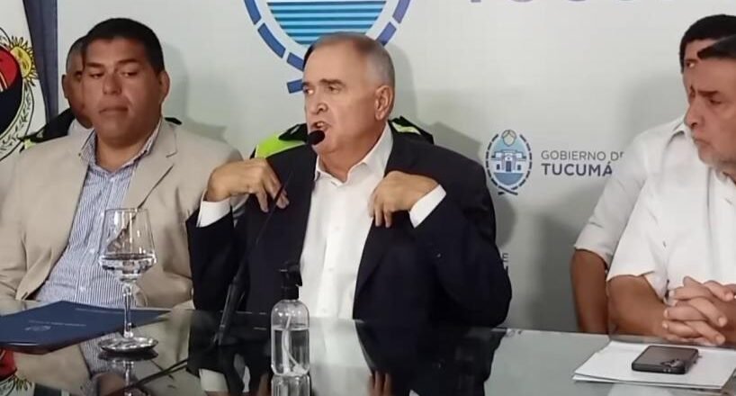 Jaldo: “Me tienen harto con estas cosas”, el gobernador respondió a las críticas sobre su gestión