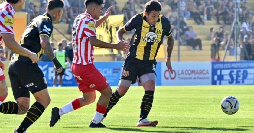 Deportivo Madryn y San Martín terminaron a mano