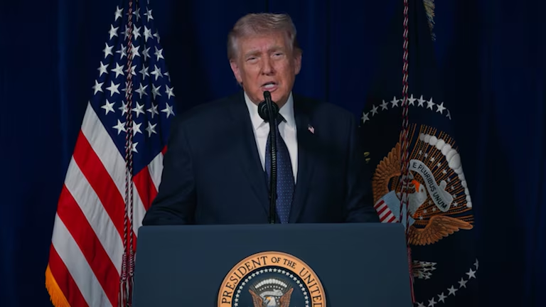 Trump exige a las fuerzas de seguridad de Irán que se rindan o enfrentarán “muerte segura”