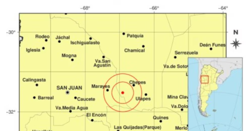 Sismo en La Rioja se sintió en Córdoba y San Juan