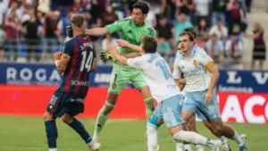 La histórica sanción que podría recibir Esteban Andrada por golpear en la cara a un rival en Zaragoza