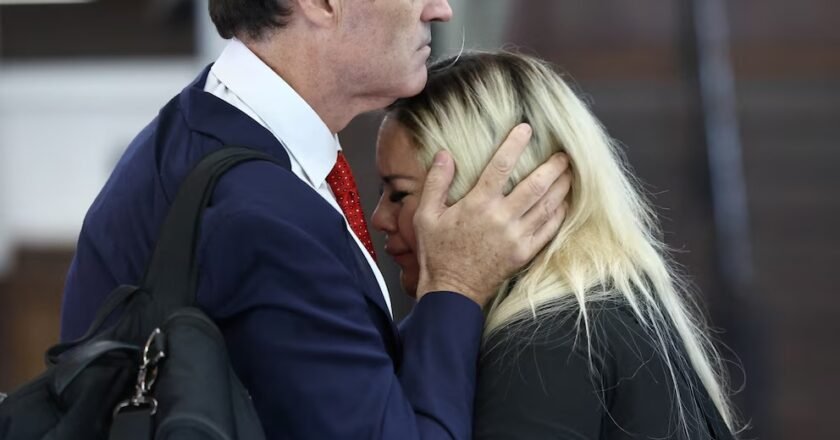 “Asesinos hijos de puta”: el desgarrador llanto de Verónica Ojeda en el juicio por la muerte de Maradona