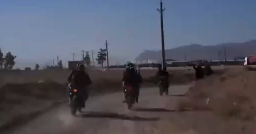 Video inédito de cómo policías de Irán disparan contra helicópteros de EE.UU.