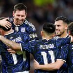 Argentina goleó 5-0 a Zambia con una gran actuación de Messi