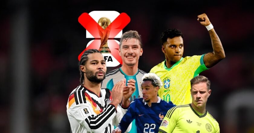 Las estrellas que se perderán el Mundial 2026 por graves lesiones