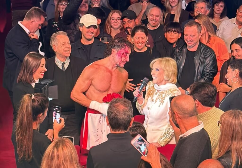 Mirtha Legrand fue a ver Rocky y sorprendió a Nico Vázquez