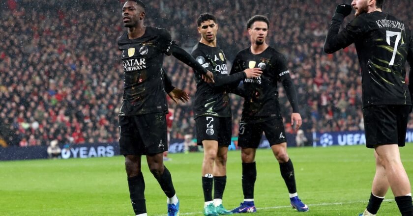 PSG eliminó a Liverpool y se metió en las semifinales