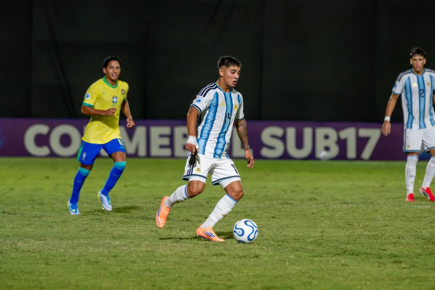 La Selección Argentina Sub-17 fue goleada por Brasil en un clásico que terminó con disturbios