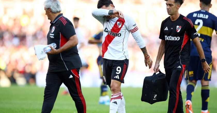 River ya conoce el grado de lesión de Driussi: cuántos partidos se perderá