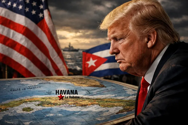 Trump advierte: “podríamos pasar por Cuba después de terminar esto”