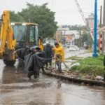 Chincarini destacó las tareas de mantenimiento ante las recurrentes lluvias en la capital