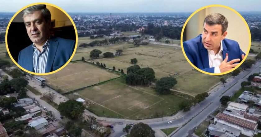 Campo Norte: mientras Romano Norri quiere un parque para los vecinos, Cano quiere que sigan jugando al fútbol en el predio