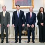 Israel y Líbano acordaron iniciar negociaciones tras una reunión mediada por EEUU