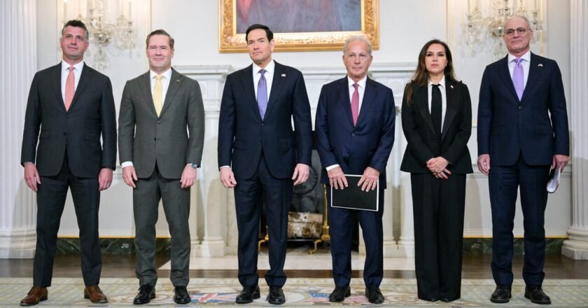 Israel y Líbano acordaron iniciar negociaciones tras una reunión mediada por EEUU