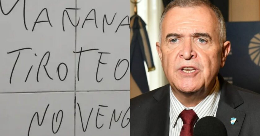 Jaldo firmó un decreto que establece duras sanciones para los alumnos que realicen amenazas en los colegios