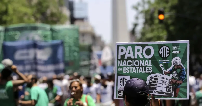 Paro nacional de ATE: confirman la medida de fuerza para el próximo 21 de abril