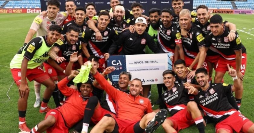San Martín ganó por penales y clasificó a 16avos de final de Copa Argentina