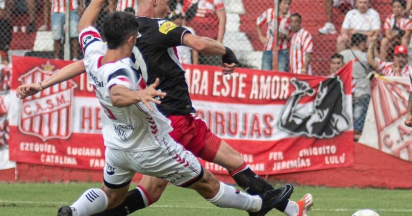 San Martín tuvo el triunfo pero cometió un error y Chacarita lo empató