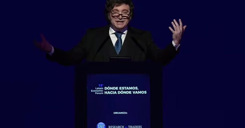 Javier Milei defendió el ajuste en el Latam Economic Forum y denunció un “intento de golpe de Estado”