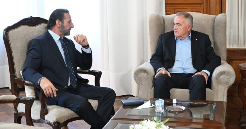 Jaldo y Juri analizaron la situación económica, el transporte y el planeamiento de la Capital