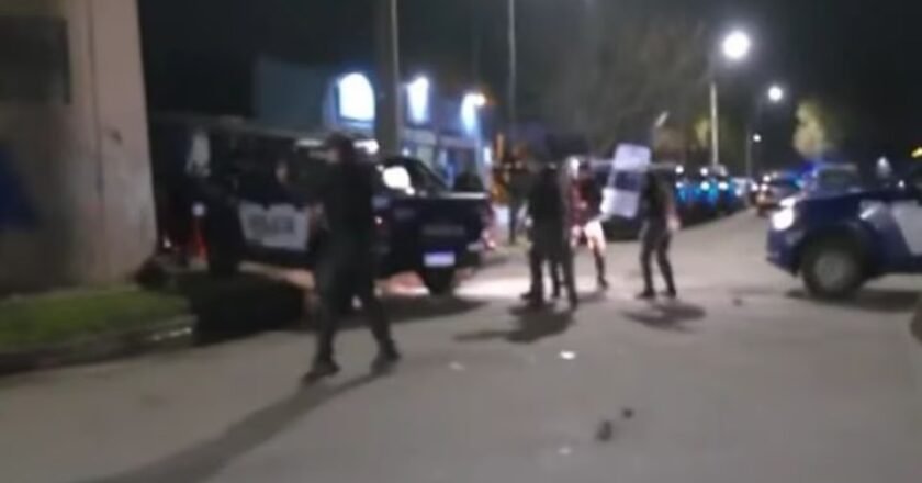 Caso Agostina Vega: incidentes con la Policía durante una protesta por justicia