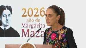 Claudia Sheinbaum endureció su discurso y cuestionó a Estados Unidos