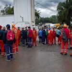 Murió un trabajador de la empresa 9 de Julio tras un accidente con un camión recolector
