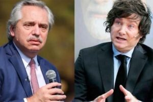 Con fuertes declaraciones, Alberto Fernández defendió su gestión y cuestionó a Javier Milei