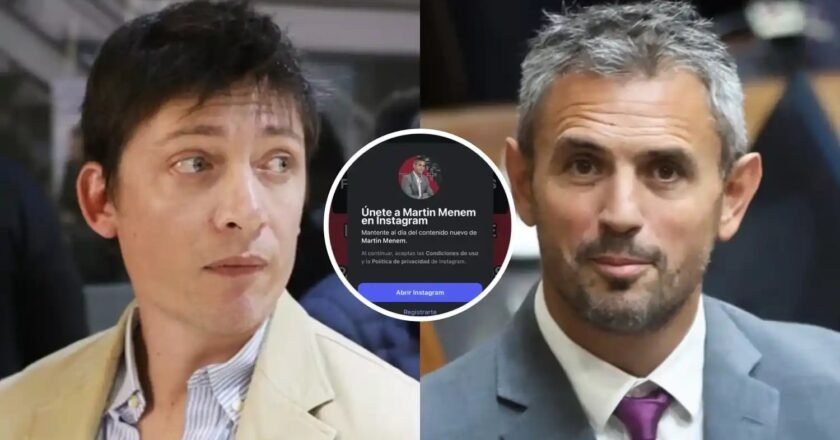 Interna en La Libertad Avanza: descubrieron que Martín Menem tiene una cuenta trucha para criticar a Santiago Caputo
