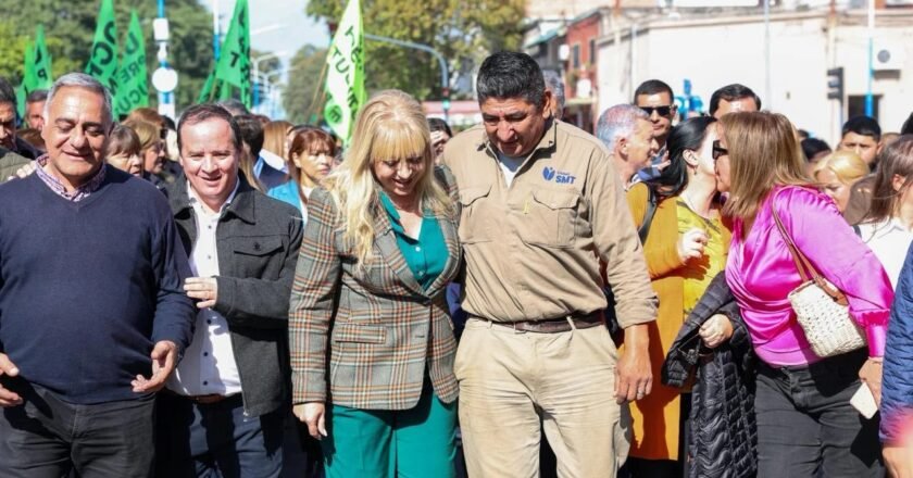 Chahla inauguró la repavimentación de la avenida Mitre