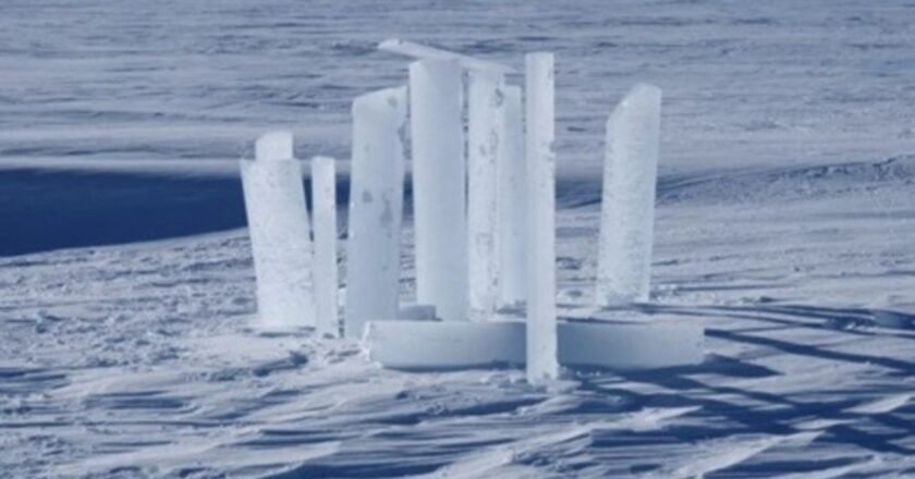 El hielo de la Antártida conserva polvo de estrellas con información sobre la historia terrestre