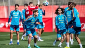 Dura baja en España: Fermín López será operado y se perdería el Mundial