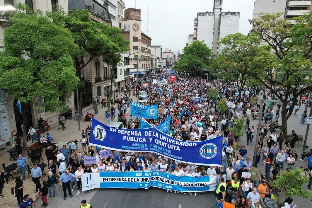 ADIUNT anunció un paro total en la UNT y convoca a marchar el próximo ...
