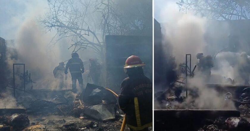 Un hombre murió incinerado en su casa de Villa Carmela
