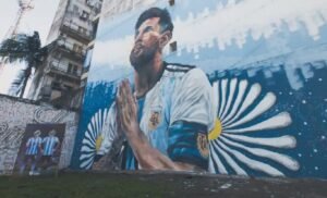 Messi ya tiene su mural en Tucumán: inauguraron una obra en Barrio Sur por su cumpleaños
