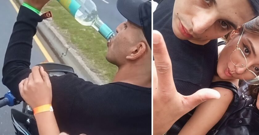 Se viralizó un video del policía acusado de matar a un joven en Villa Angelina horas antes del crimen