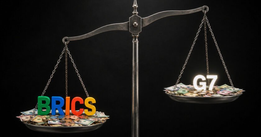50 % vs. 20 %: Así los BRICS superan al G7 en la economía global