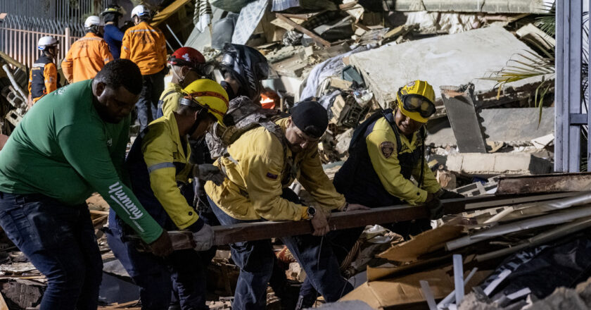 La primera reacción de EE.UU. a los desastrosos terremotos en Venezuela