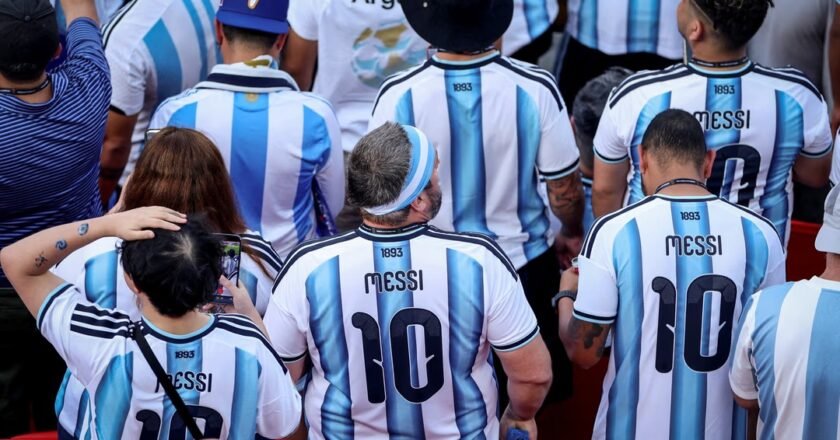 Furor por la Scaloneta: la camiseta de Argentina es la más vendida del Mundial 2026