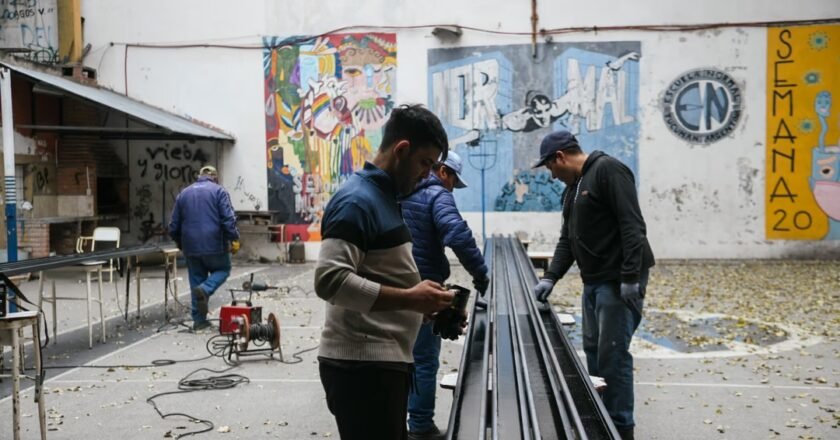 Avanzan las obras de recuperación en la Escuela Normal