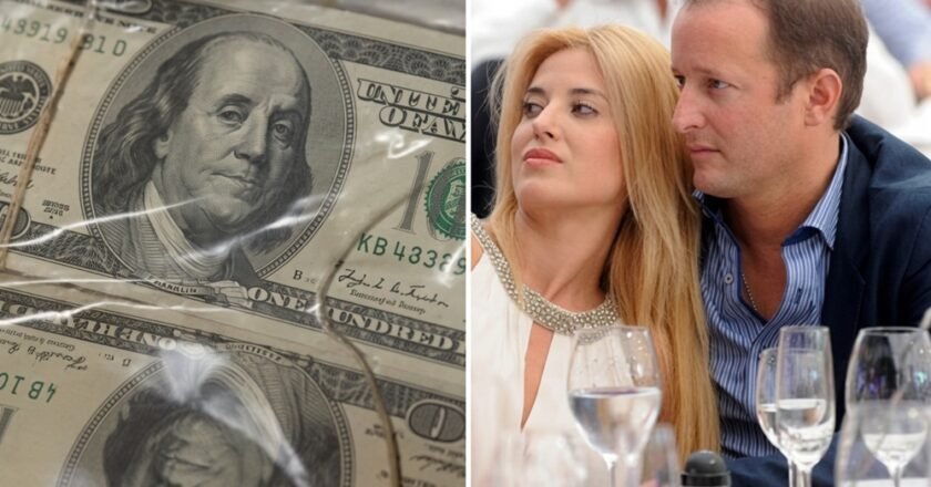 Revelan videos con fajos de dólares que complican a Martín Insaurralde y Jesica Cirio