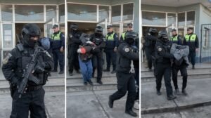 Trasladaron a 19 detenidos condenados hacia la cárcel de Benjamín Paz