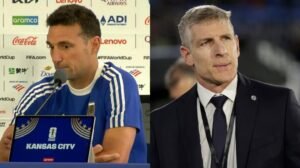 La pregunta de Martín Palermo que hizo emocionar a Scaloni