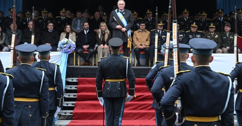 Qué dijo Jaldo en el acto por los 85 años del Instituto Superior de Policía
