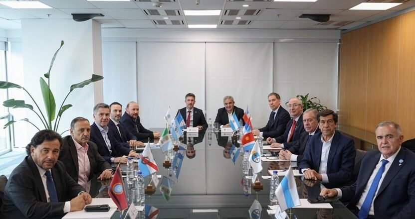 Jaldo y los gobernadores del Norte Grande se reunieron con Santilli: cuáles fueron los planteos
