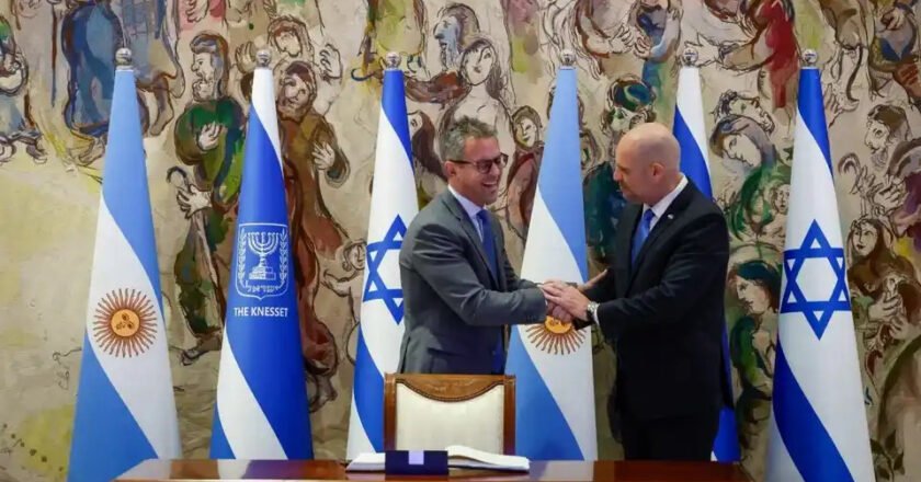 Martín Menem visitó Israel y se reunió con autoridades del parlamento con el fin de fortalecer lazos con ese país