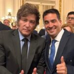 Javier Milei presentó a Adrián Ravier como nuevo vocero y destacó el crecimiento del PBI